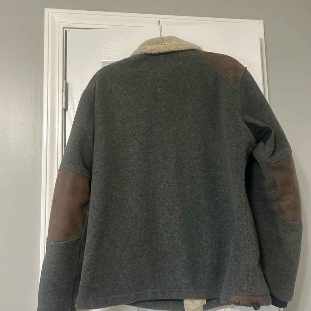 Kuhl Gray and Brown Sherpa-Lined Jacket - Picture 4 of 4